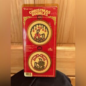 Vogart Crafts Christmas Doubles Cross Stitch Kit